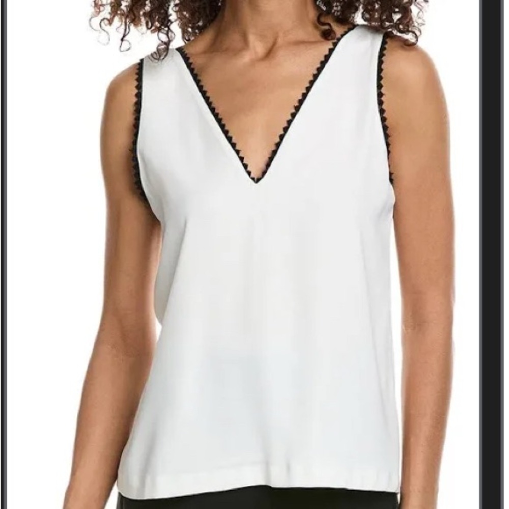The Kooples White Camisole Top NWT